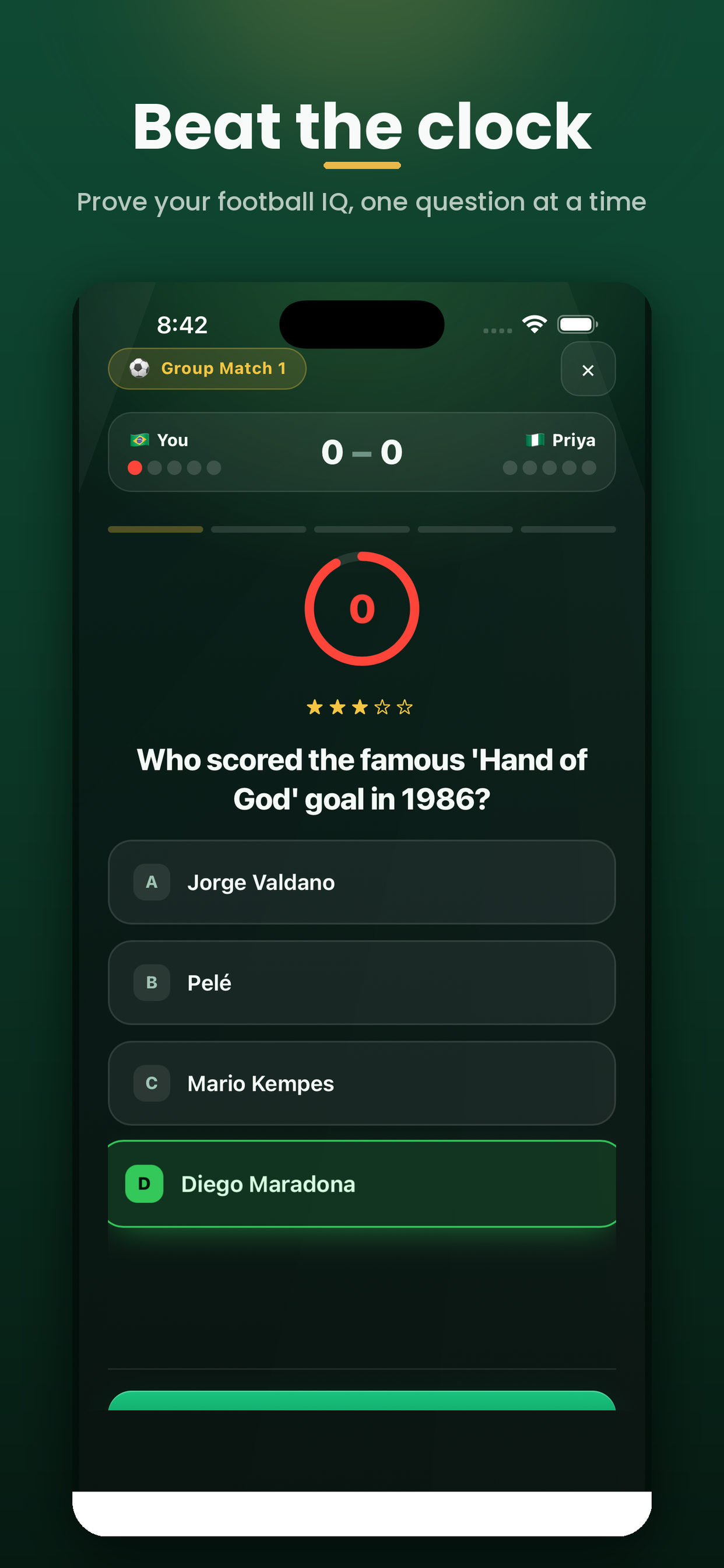 FutTrivia: Football Trivia screenshot 3