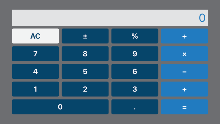 Screenshot #1 pour The Big Calculator