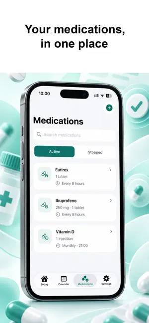 Medication List : Meds Tracker screenshot 1