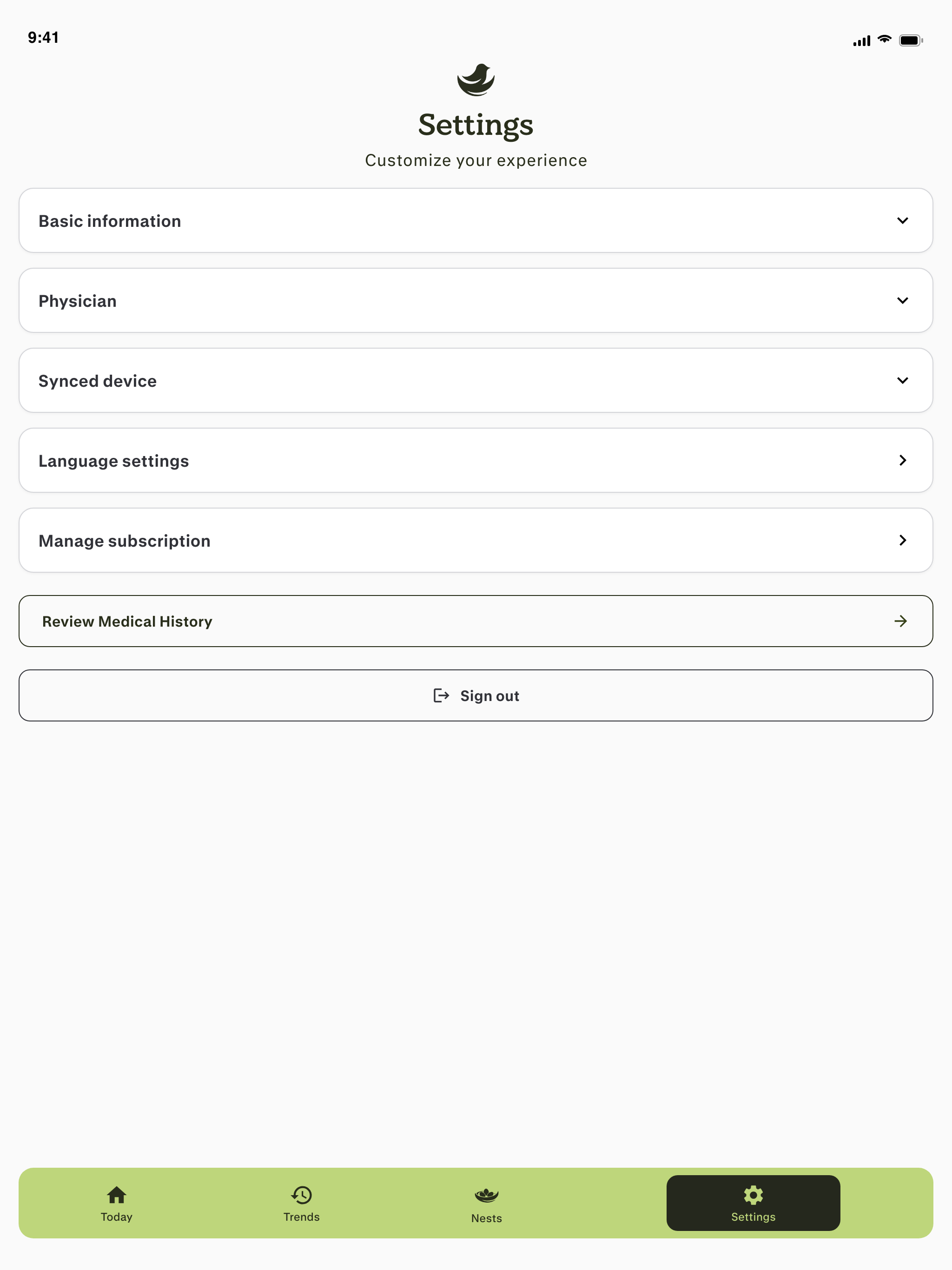 Wellnest: Health Monitoring screenshot 8