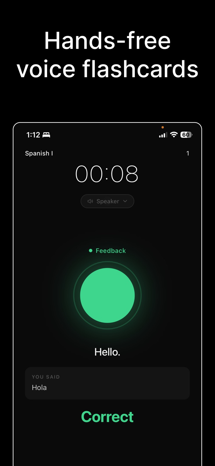 Remflow: Hands Free Flashcards iphone screenshot 2