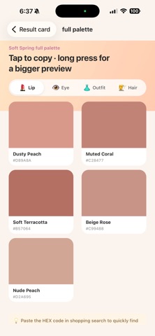 My Personal Color Screenshot 5 of 6