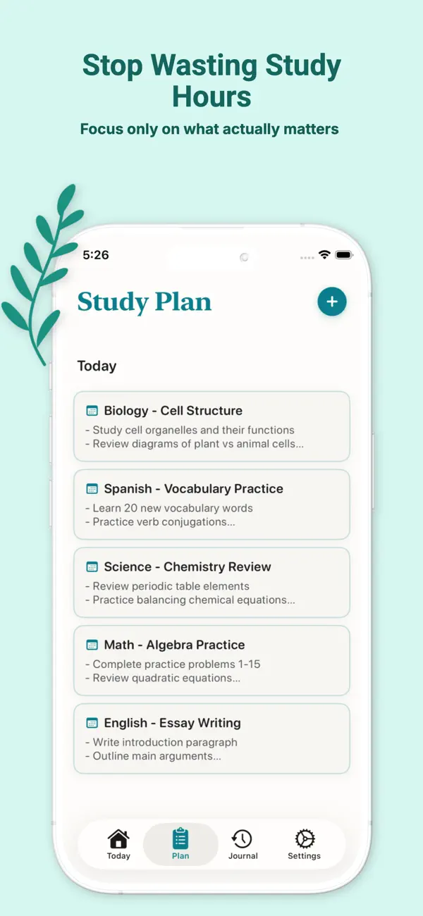 #6. Study Timer - StudyEcho (iOS) 由: Sujeevan Nagarajah