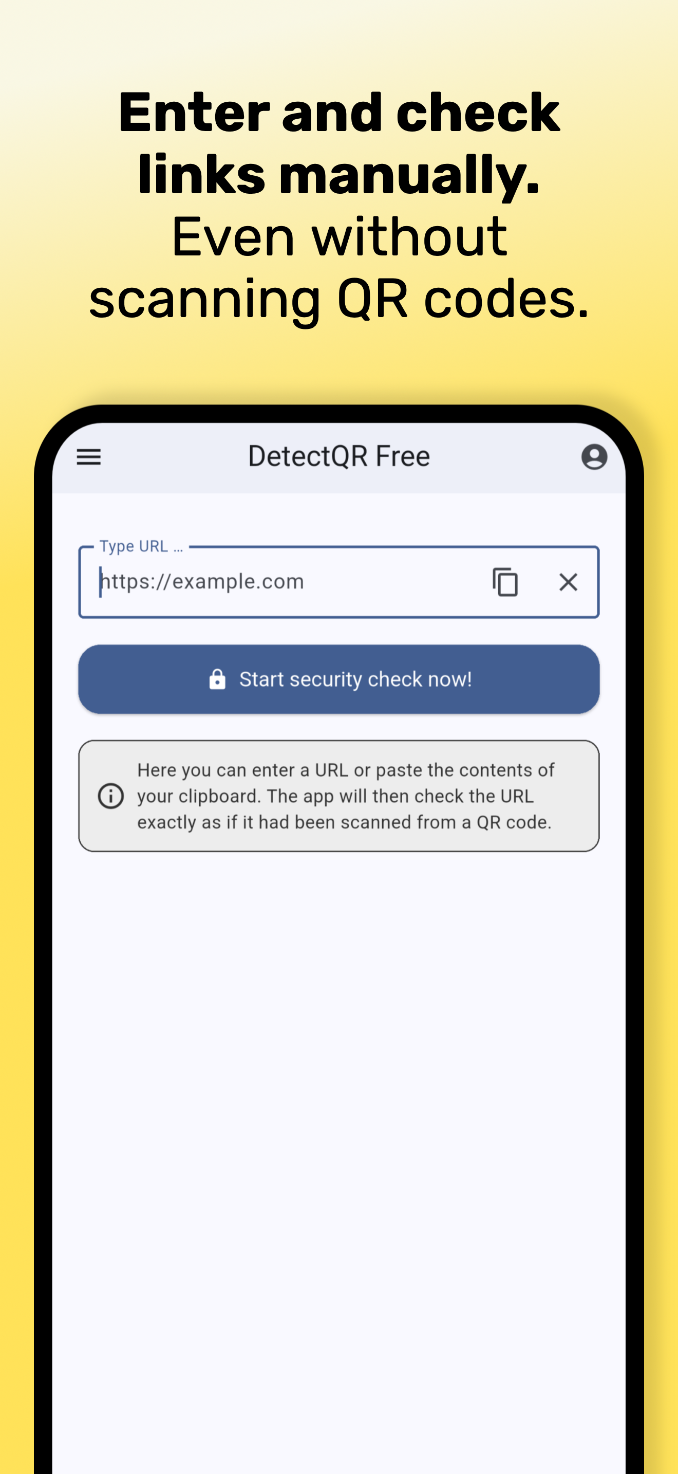 DetectQR: Safe QR Code Scanner screenshot 4