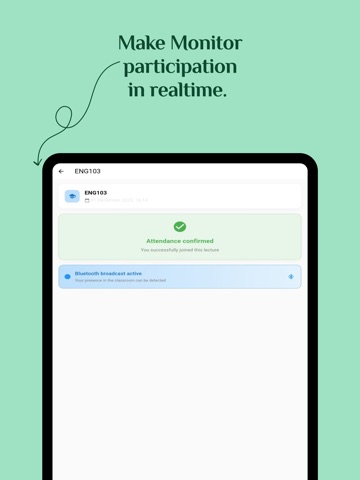 ClassCheck: Attendance Tracker iPad screenshot