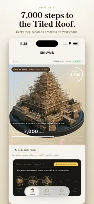 ShiroWalk: Castle Walk screenshot 2