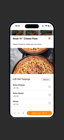 Tool Town Pizza iPhone screenshot