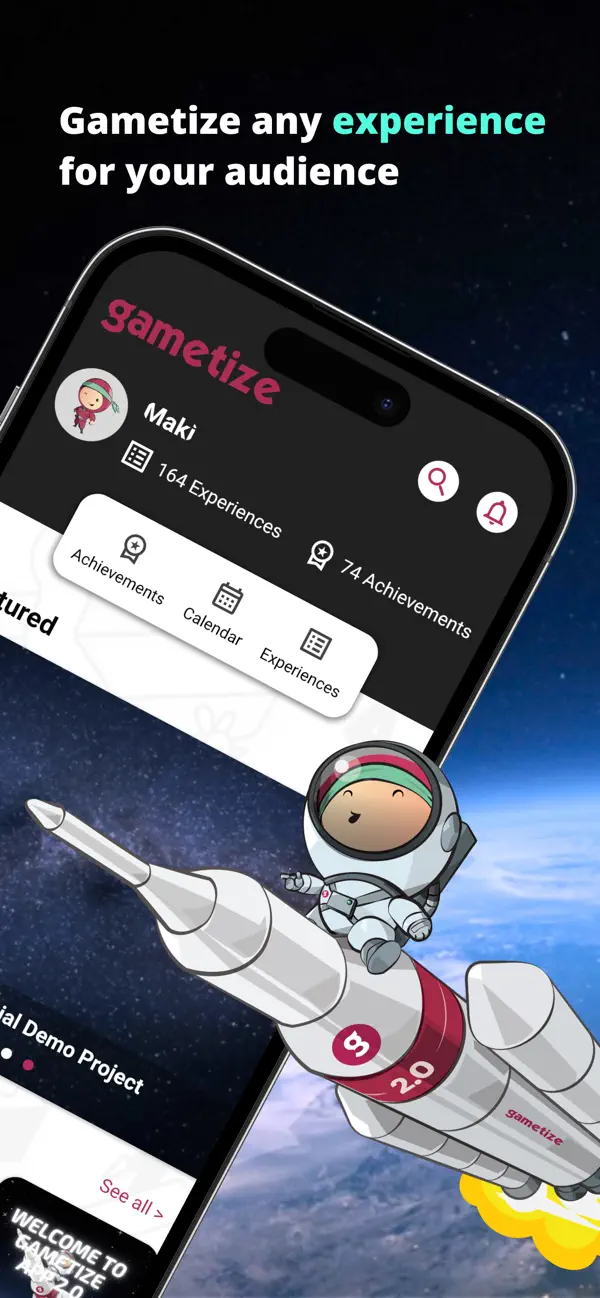 Screenshot #2 pour Gametize: Explore Experiences