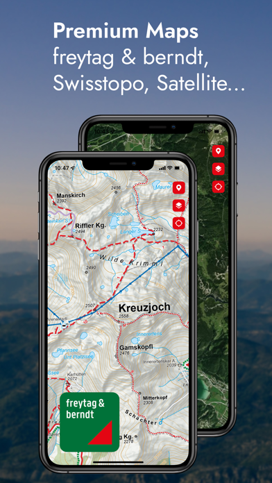 Rother: Hiking Tours & Maps Screenshot