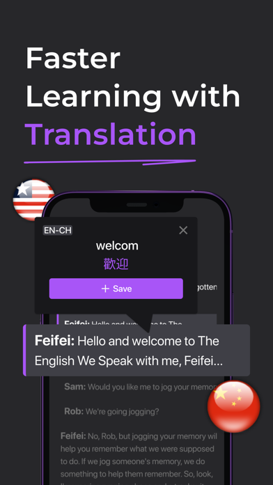 Fluent by Audio & Podcast Screenshot
