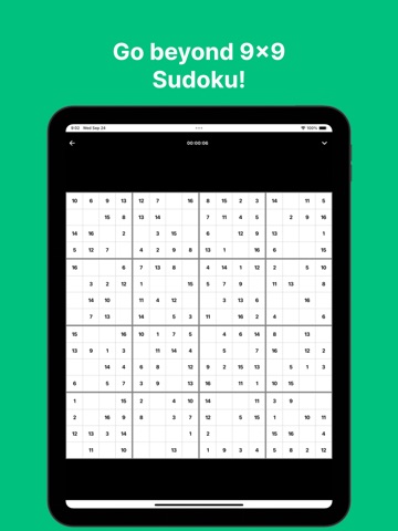 Giant Sudoku iPad screenshot