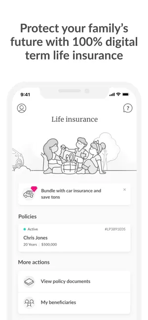 Lemonade Insurance iPhone screenshot 6