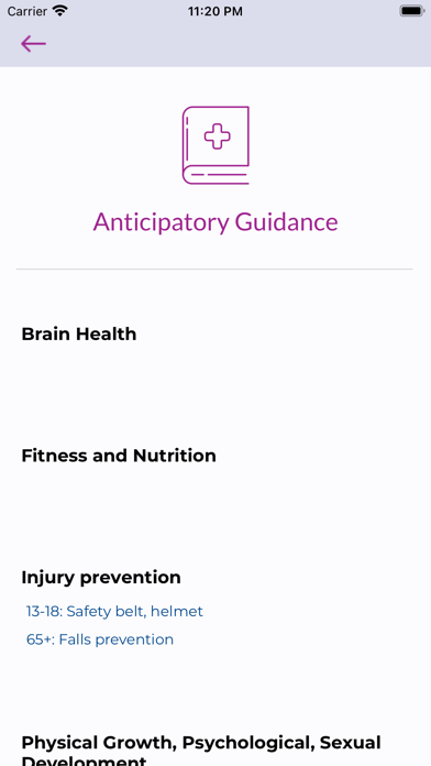 Well Woman Visit App by NPWH Screenshot