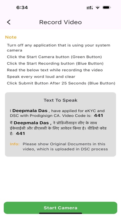 Screenshot 2 of ProdigiSign App