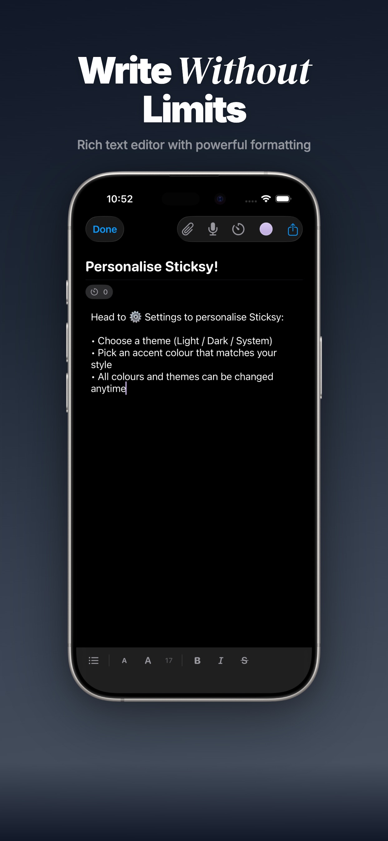 Sticksy - Notepad screenshot 4
