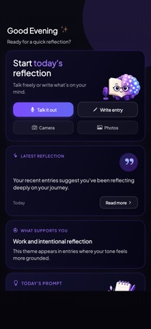 AI Journal: Diary & Mood Track Screenshot 1 of 6