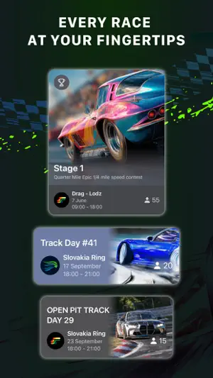 RaceMeet screenshot 1