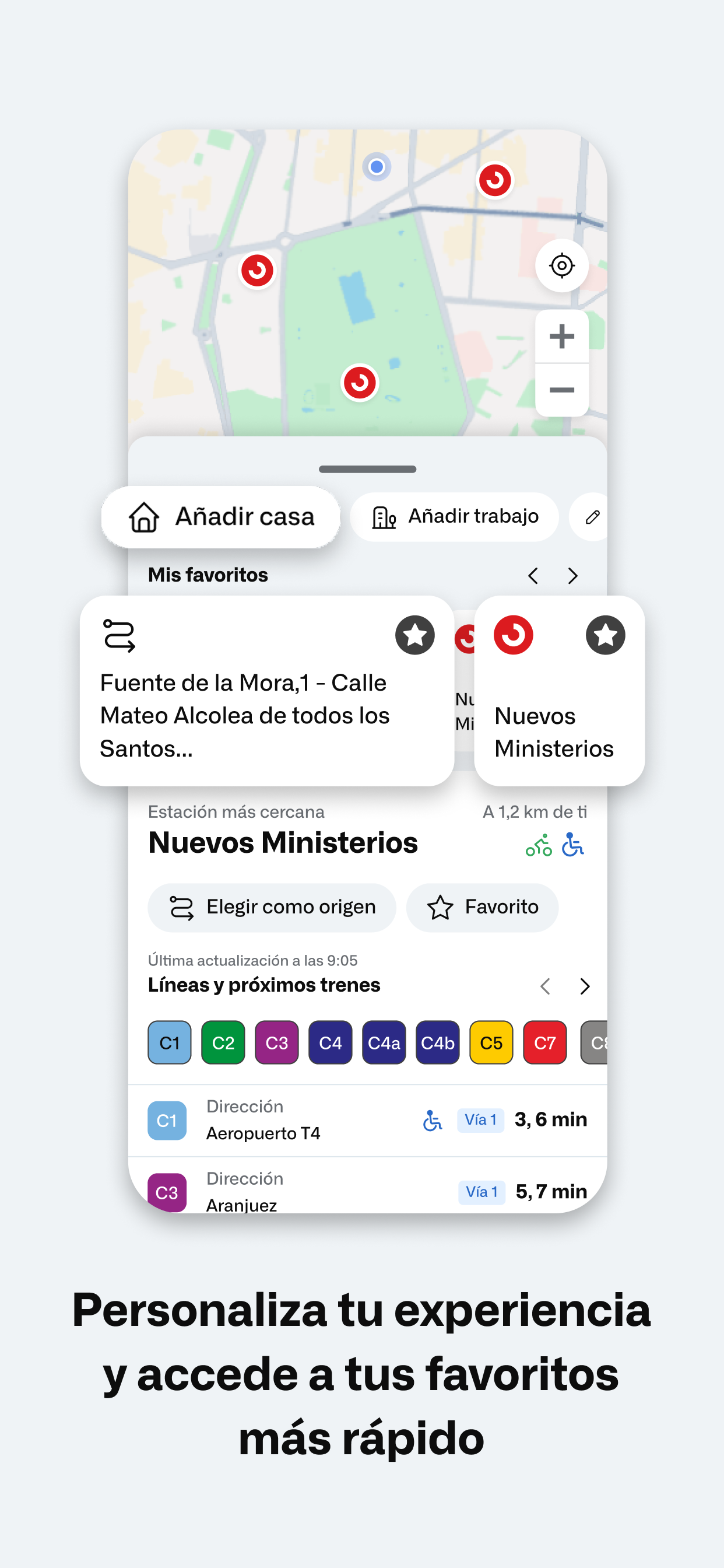 Renfe Cercanias screenshot 3