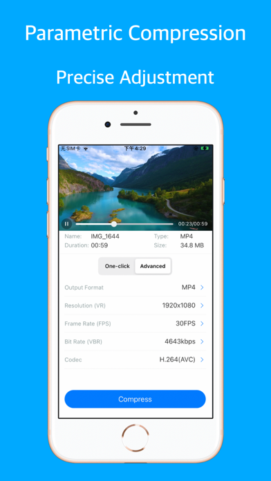 Video Converter + Compressor Screenshot