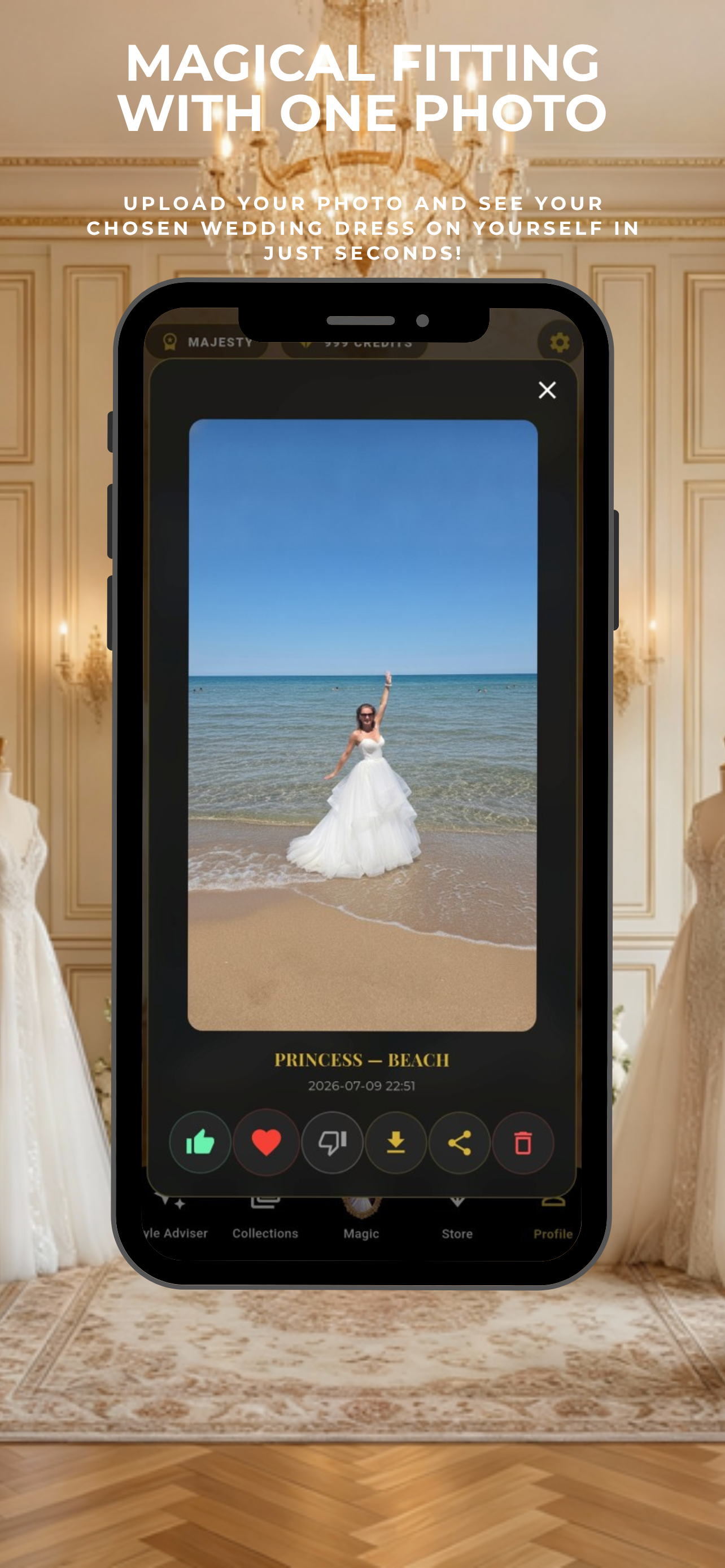 Magic Mirror: Bridal AI screenshot 4