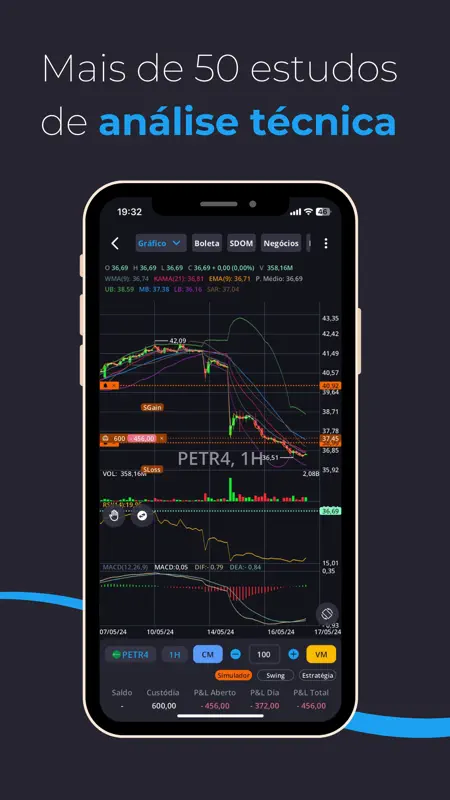 RocketTrader: Ações e Trading screenshot 3 of 7