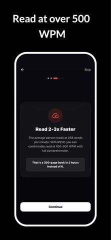 Speed Read RSVP Screenshot 4 of 4