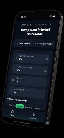 Compound Interest FreeCalc Screenshot 3 of 6