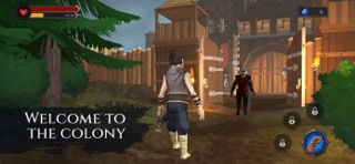 Gothic Exile: Open World RPG iPhone screenshot