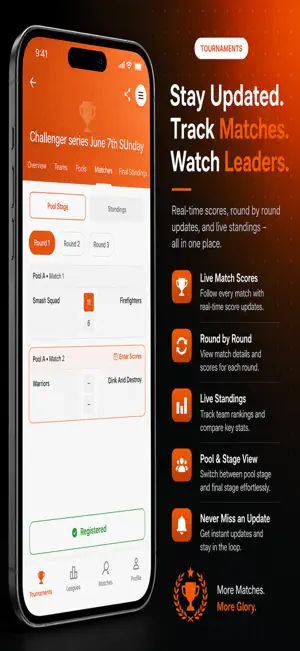 Rallyxapp-pickleball screenshot 3