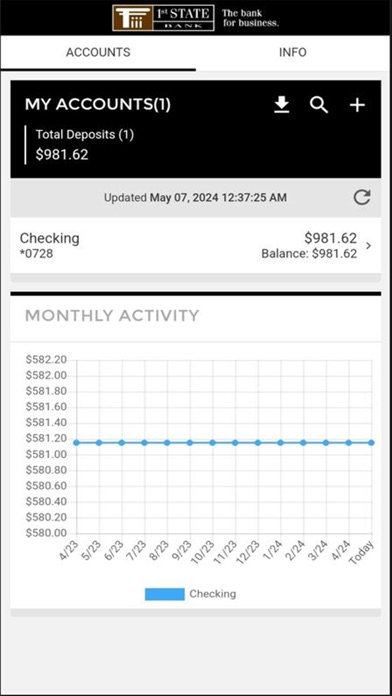1st State Bank Mobile Screenshot