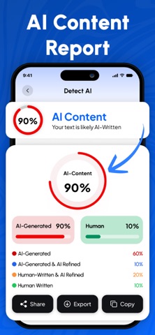AI Detector, Humanize AI Text iPhone screenshot
