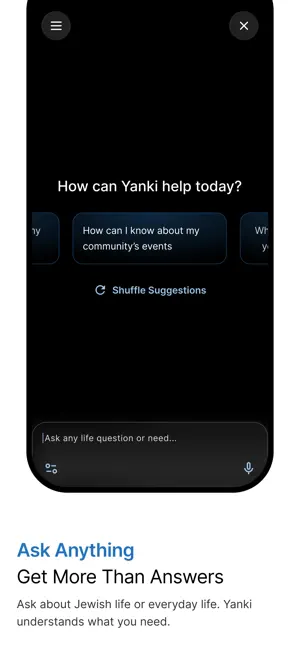 YankiAI: JewishLife Solutions screenshot 3