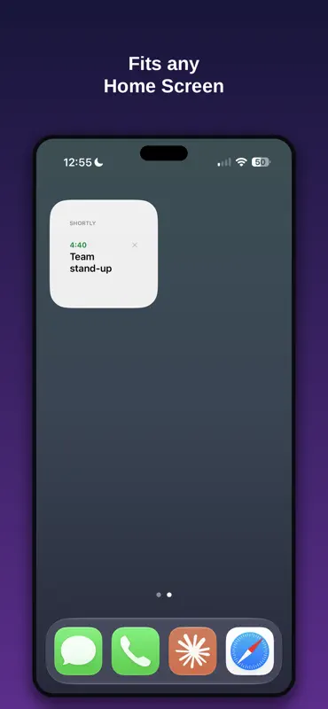 Shortly: Calendar Widget screenshot 3 of 6