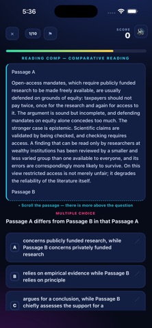 LSAT Ready iPhone screenshot