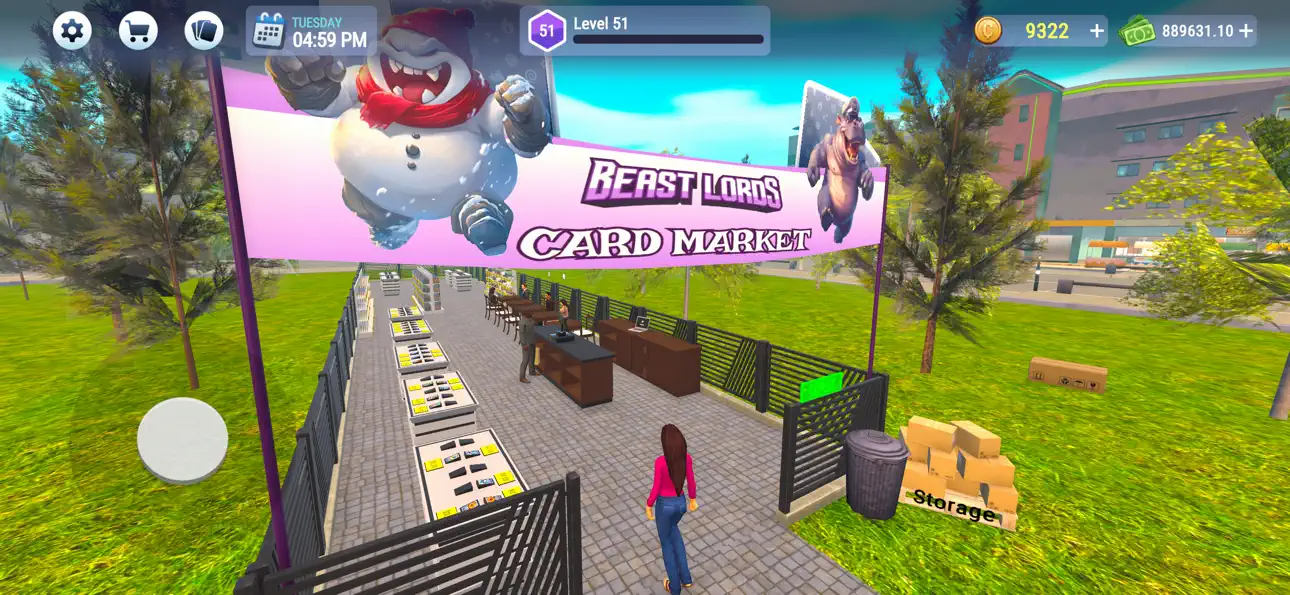 CCG Trading Card Park iOS Mod IPA screenshot 1 - iOS game interface