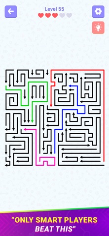 Amaze INN! Escape Puzzle Game iPhone screenshot