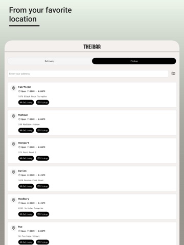 The Granola Bar iPad screenshot