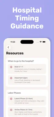 Contraction Timer: Pregnancy screenshot 5