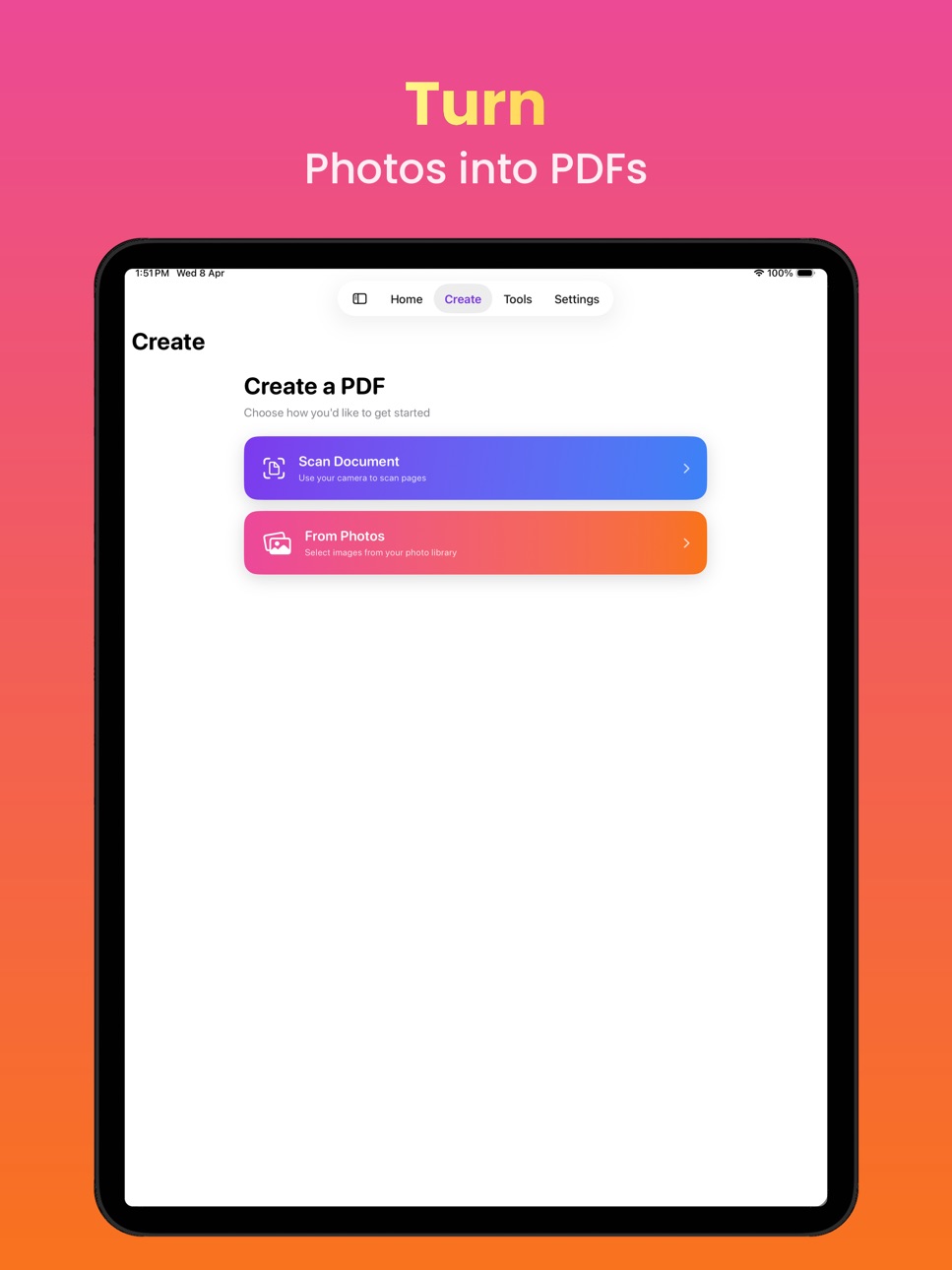 iPad screenshot
