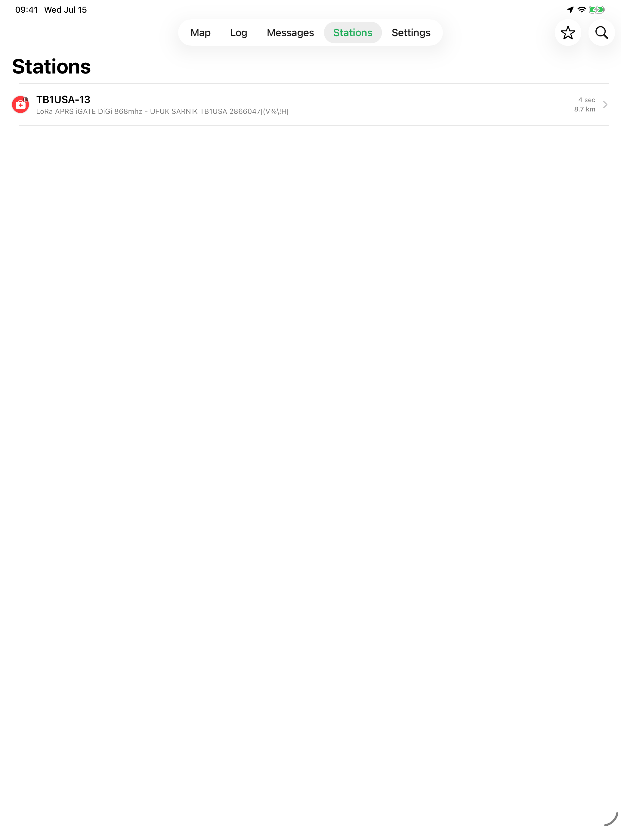 APRSSwift screenshot 5