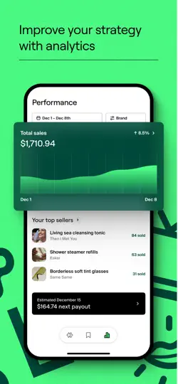 Captura de pantalla de Collabs: Content Commerce en iPhone 6