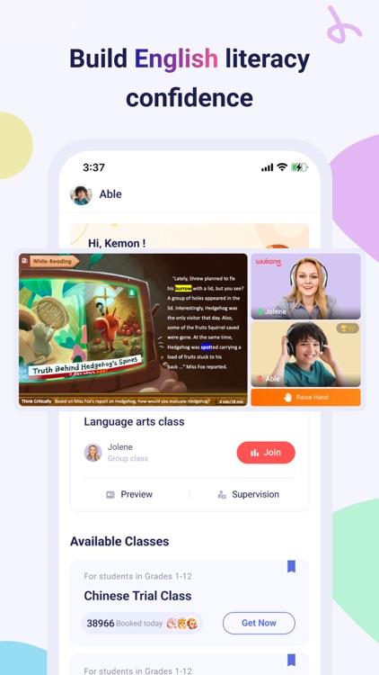 WuKong: Chinese, Math & ELA screenshot-3