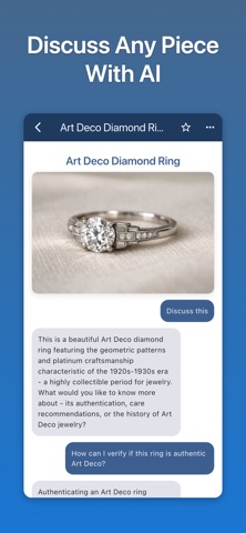 Jewel Ace: Jewelry Identifier iPhone screenshot