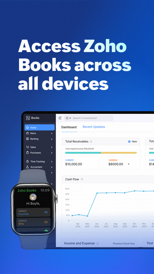 #10. Accounting App - Zoho Books (iOS) 由: Zoho Corporation