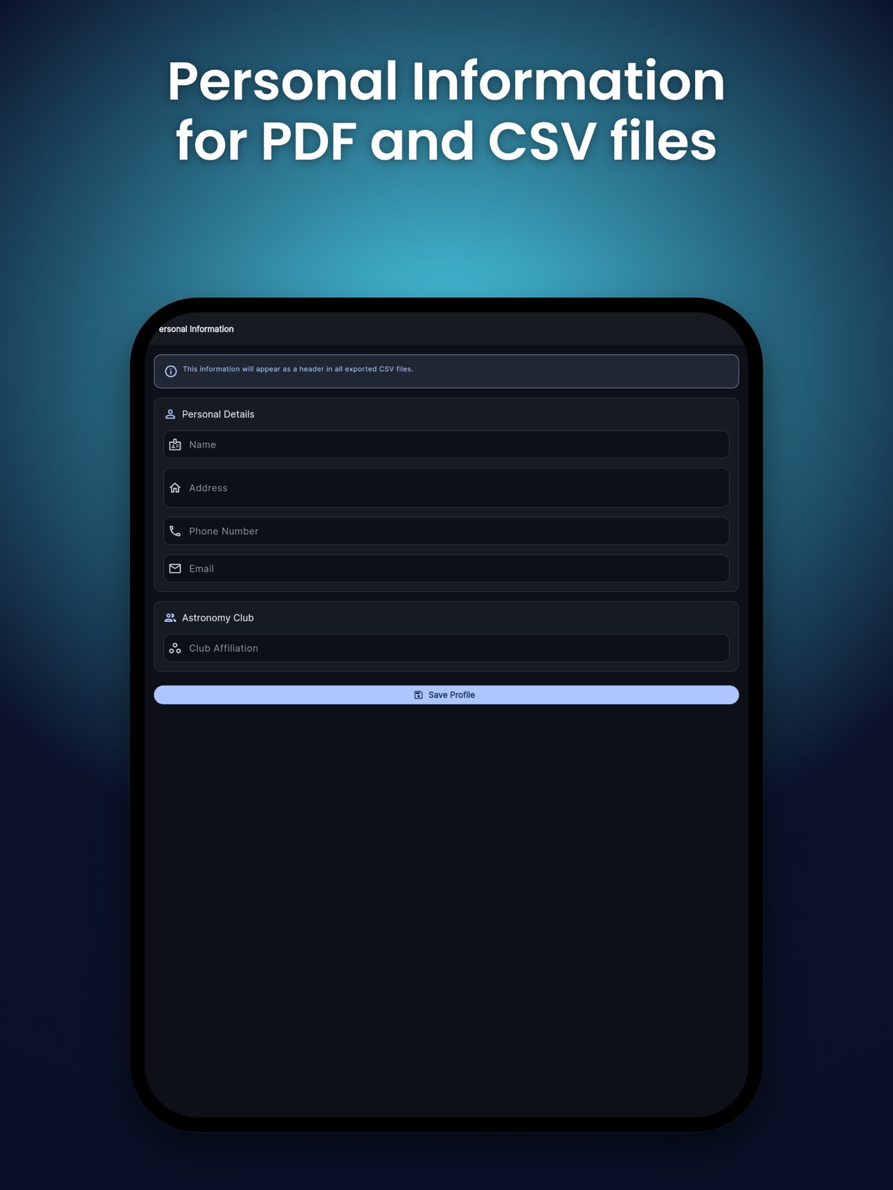 Screenshot 7 of Astro Gazing Log