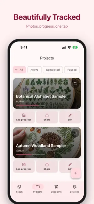 FlossLog screenshot 2
