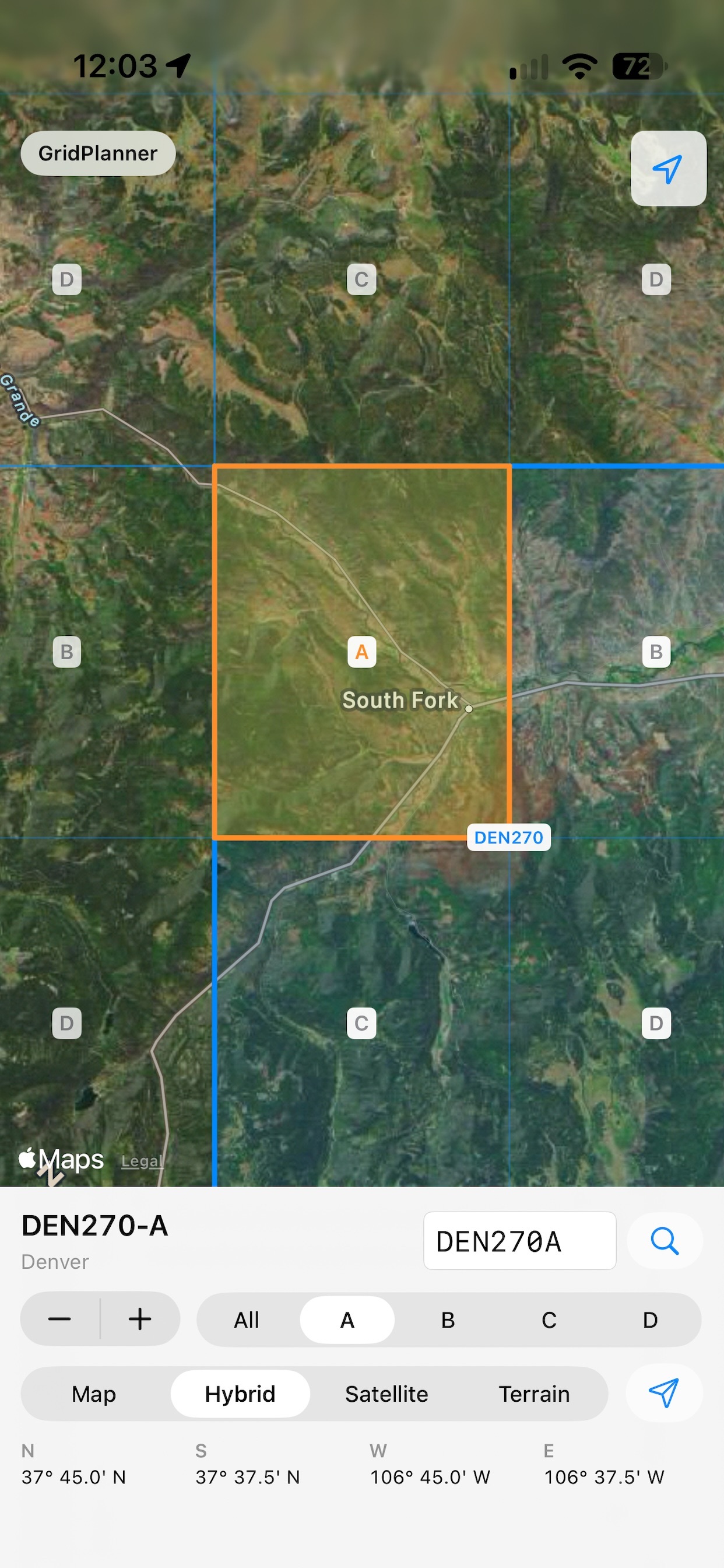 Screenshot 3 of SAR Grid