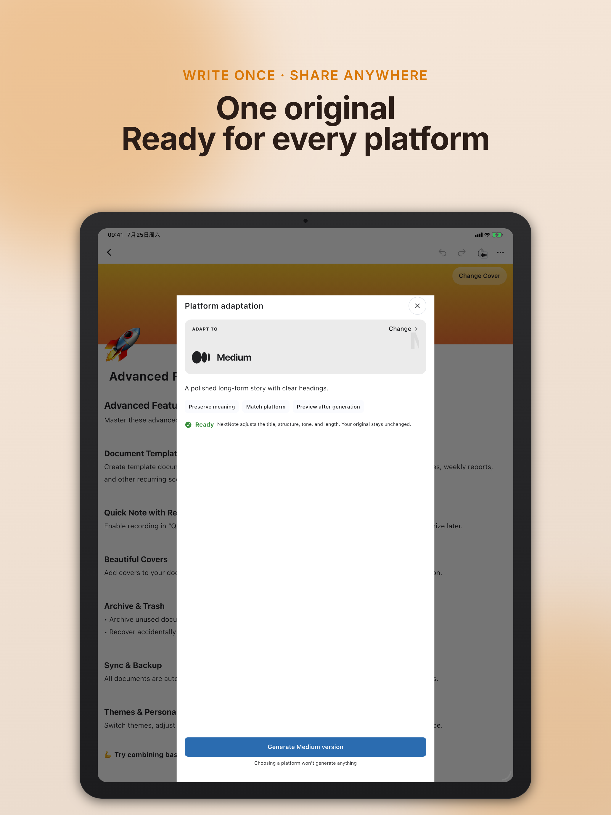 NextNote: Notes & AI Writing screenshot 14