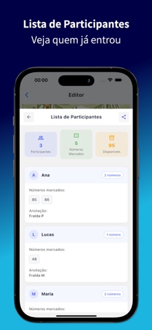 Chá Rifa de Fraldas iPhone screenshot