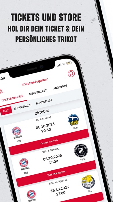 FC Bayern Basketball Screenshot